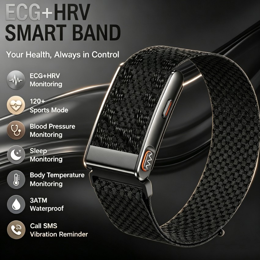 Android Smartwatch Accessories - 2026New ECG+HRV Nursing Grade Smart Bracelet3