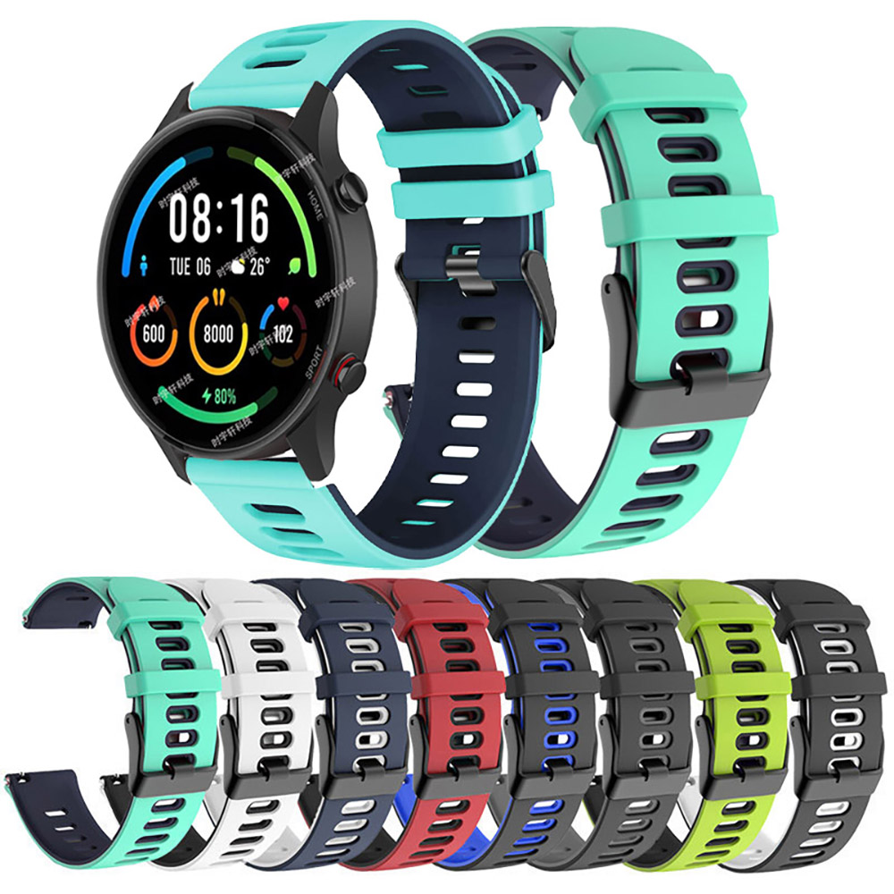 Xiaomi Smartwatch S3 Accessories - 22mm Two-Tone Sports Strap For Xiaomi
