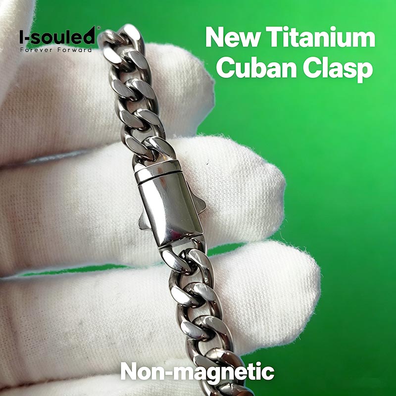 7mm Solid Titanium Bracelet Li - Ceramic Link Bracelet ulasan dan harga