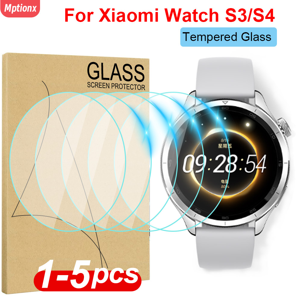 Tempered Glass for Xiaomi Mi W - Xiaomi Smartwatch S3 Accessories ulasan dan harga