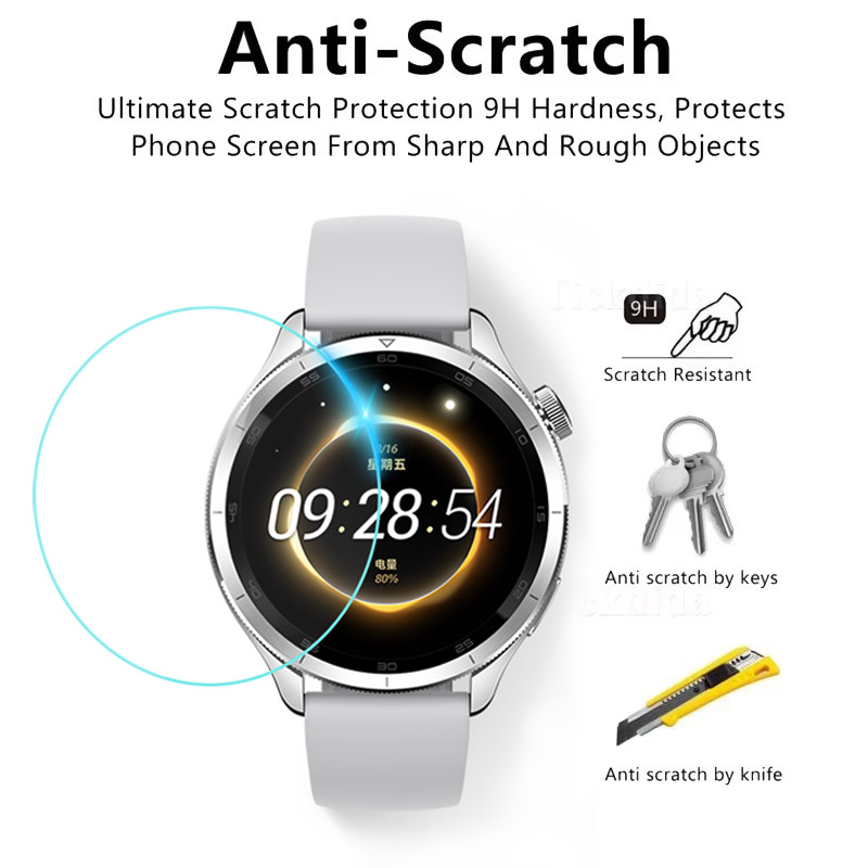 Tempered Glass for Xiaomi Mi W - Xiaomi Smartwatch S3 Accessories ulasan dan harga