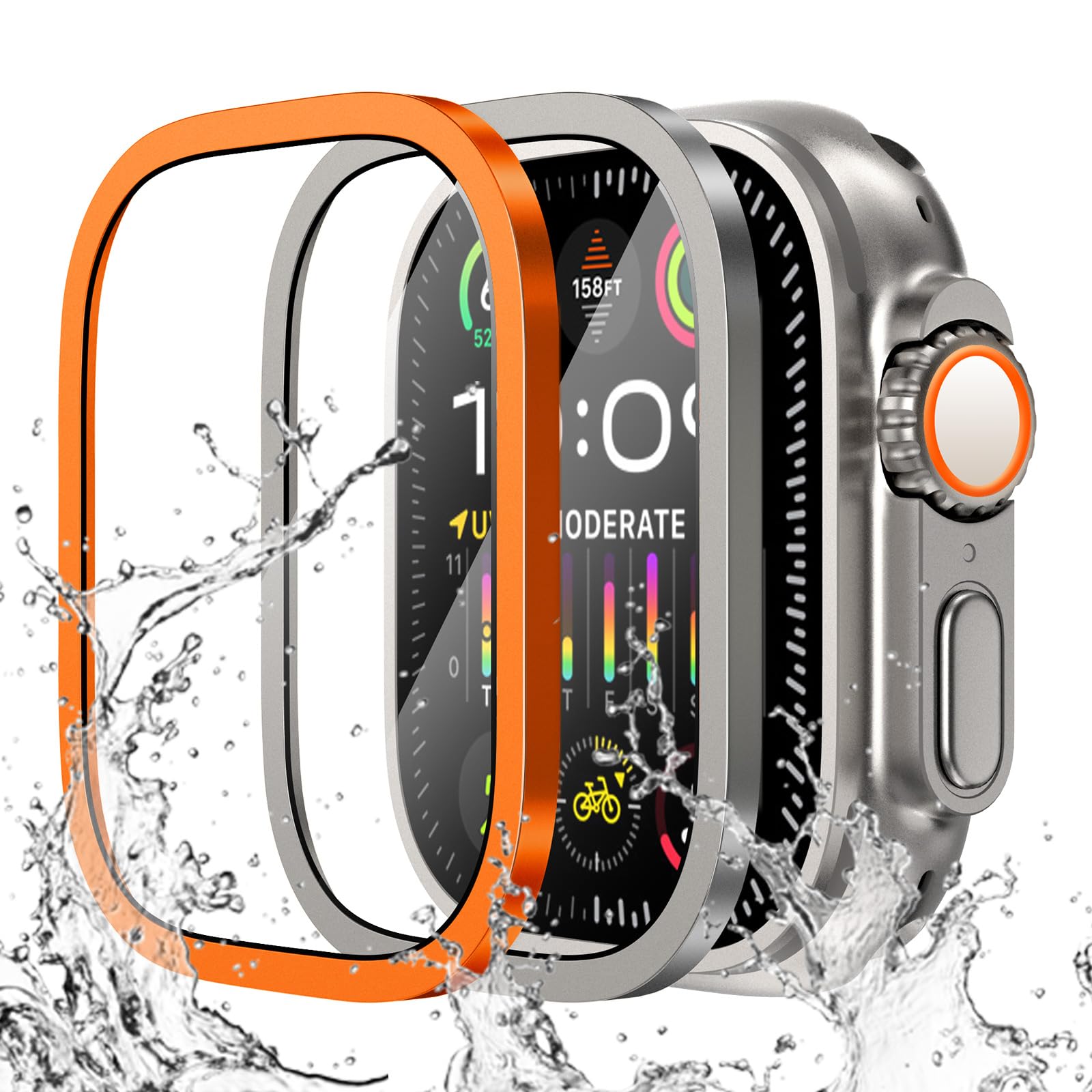Tempered Glass for Apple Watch - Smartwatch Straps & Accessories ulasan dan harga