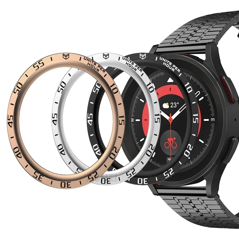 HOT Metal Bezel Ring For Samsu - Accessories For Galaxy Watch 5 ulasan dan harga