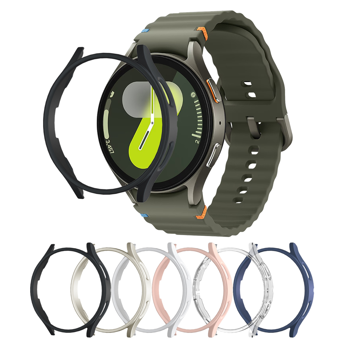 PC skeleton Watch Case  for Sa - Accessories For Galaxy Watch 5 ulasan dan harga