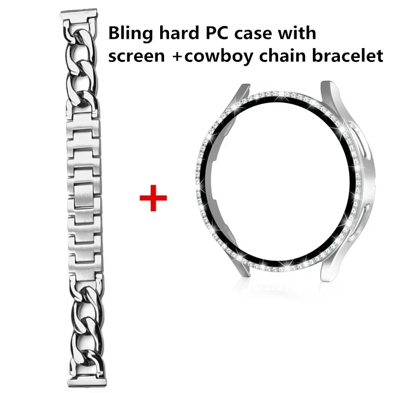 Bling Case+Bracelet for Samsun - Accessories For Galaxy Watch 5 ulasan dan harga