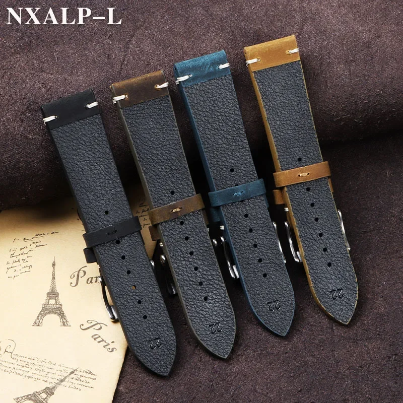 Vintage Oil Wax Leather Watch  - Nylon Nato Strap ulasan dan harga