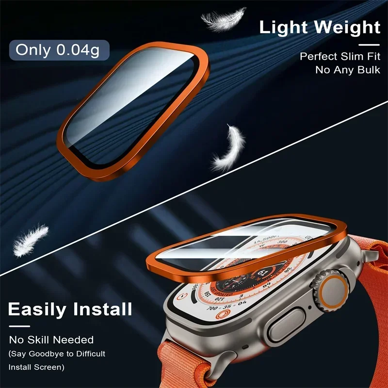 2PCS Tempered Glass for Apple  - Smartwatch Straps & Accessories ulasan dan harga