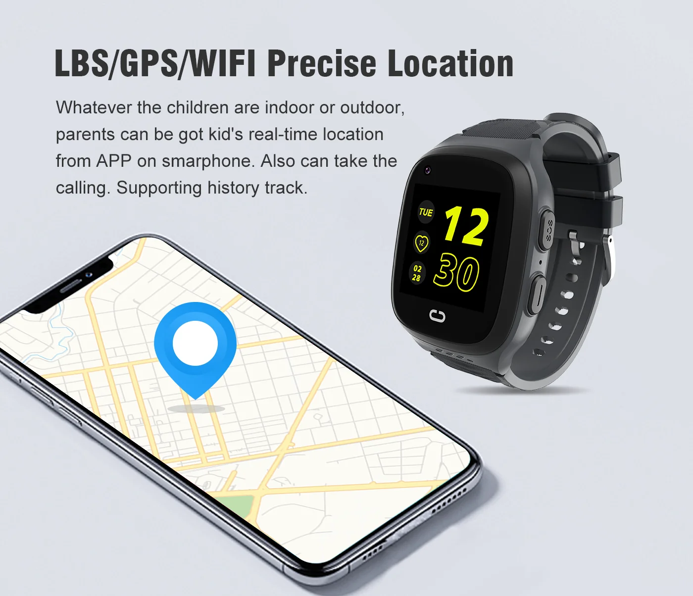 4G Kids Smartwatch SOS Waterpr - Smartwatch Id ulasan dan harga