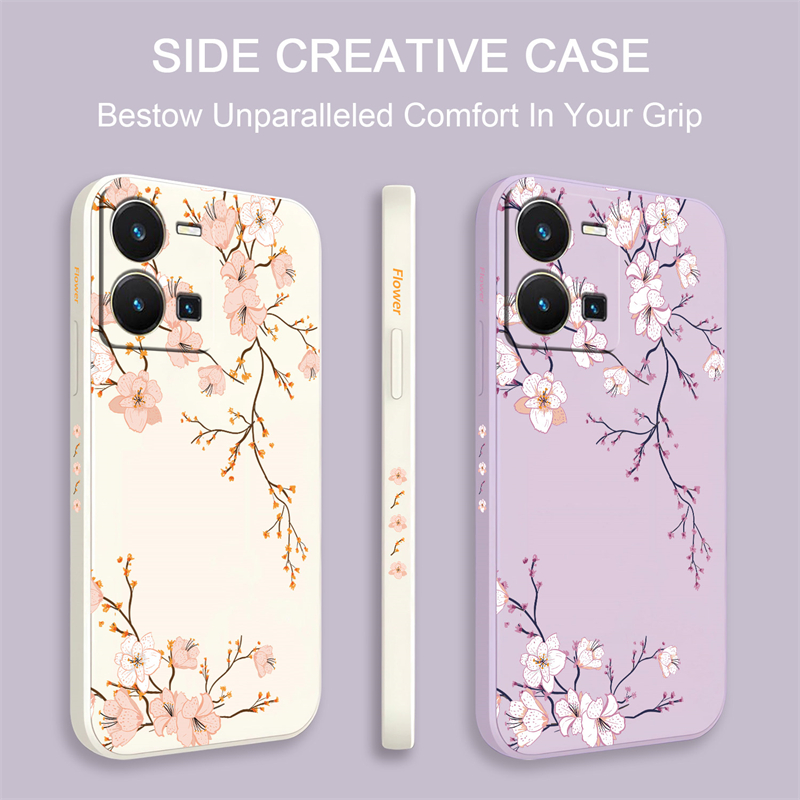 Floral Flower Case for VIVO Y9 - Vivo Y28 ulasan dan harga