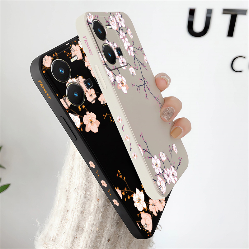 Floral Flower Case for VIVO Y9 - Vivo Y28 ulasan dan harga