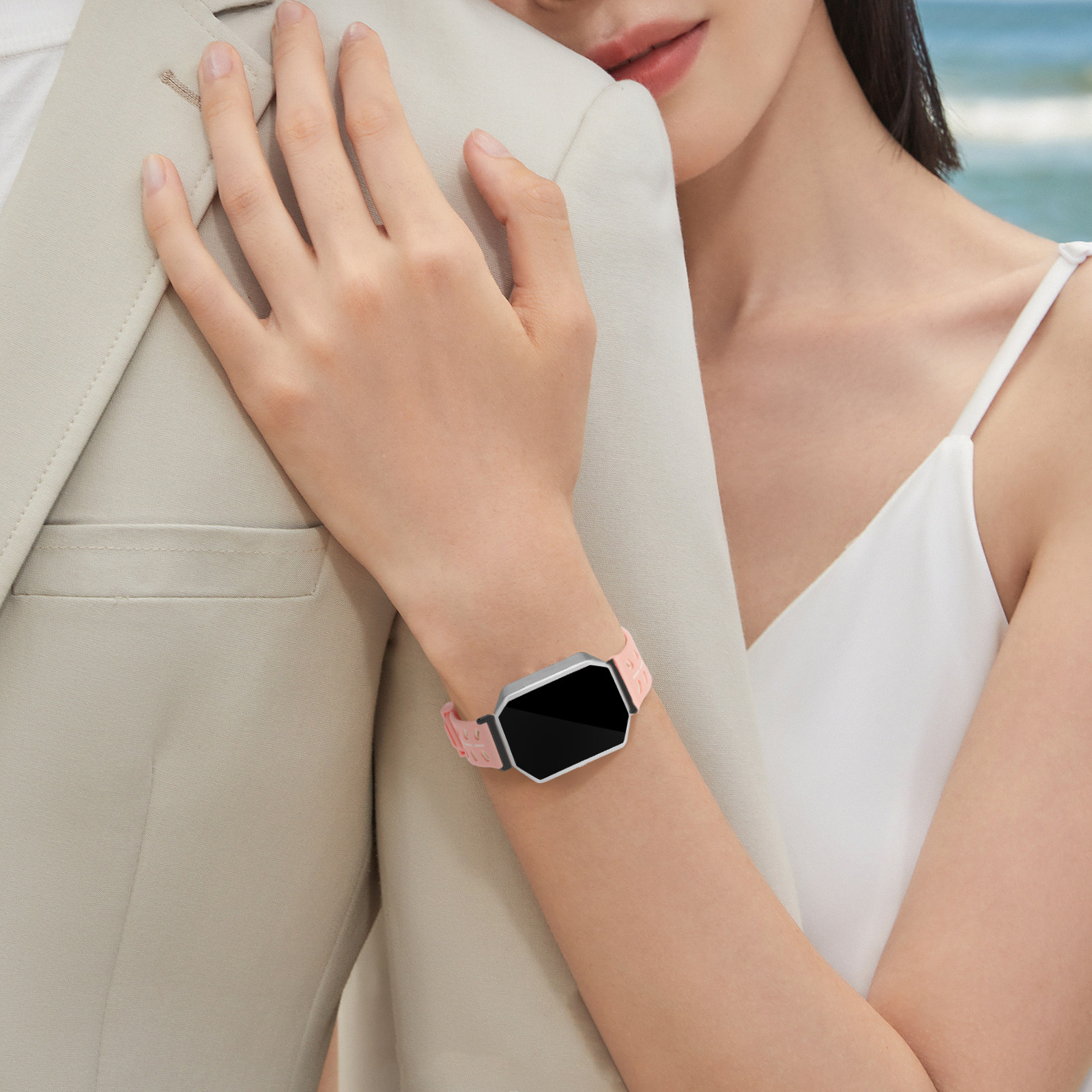 2Pcs Metal Watch Strap Connect - Smartwatch Straps & Accessories ulasan dan harga
