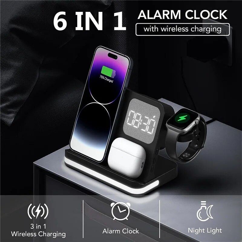 Wireless Charger Stand For iPh - Watch Charger Cable ulasan dan harga