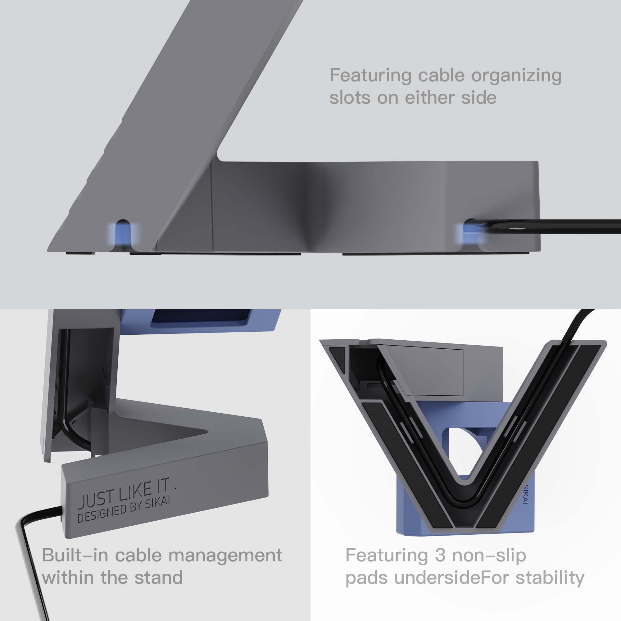 PC Geometric watch stand Dock  - Xiaomi Smartwatch S3 Accessories ulasan dan harga
