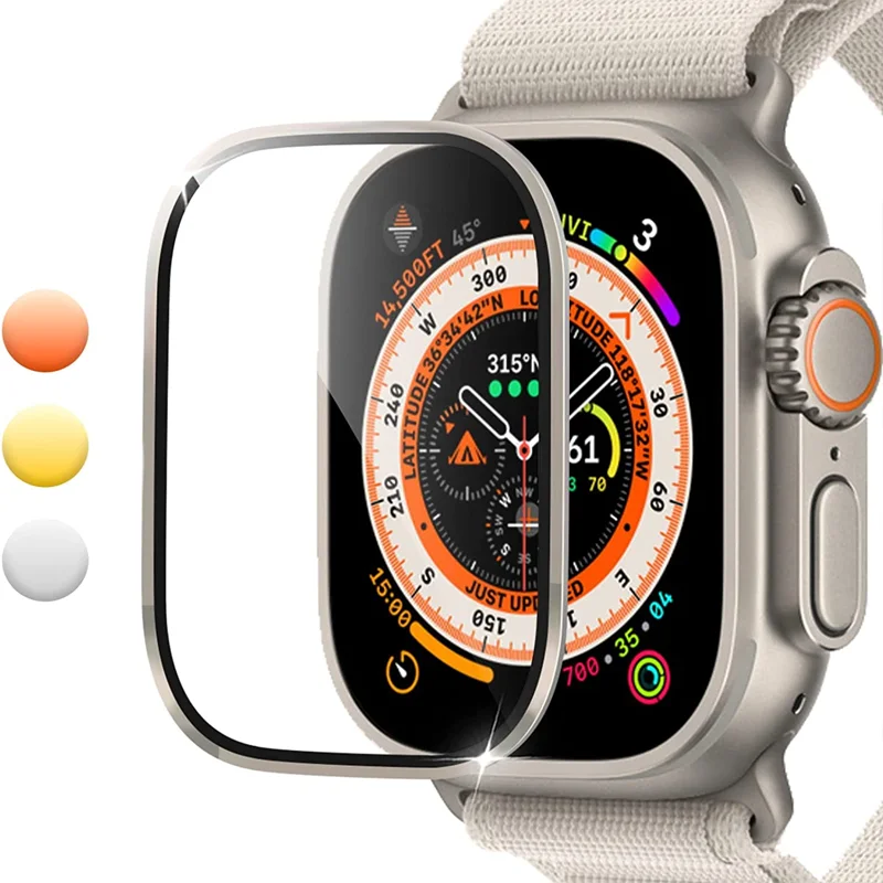 Tempered Glass Film for Apple  - Smartwatch Straps & Accessories ulasan dan harga