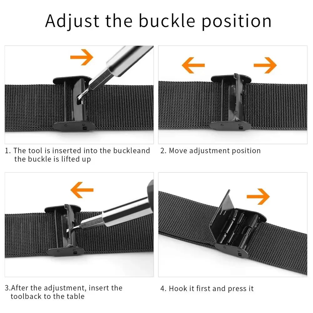 Metal Bands for Fitbit Versa 4 - Stainless Mesh Band ulasan dan harga
