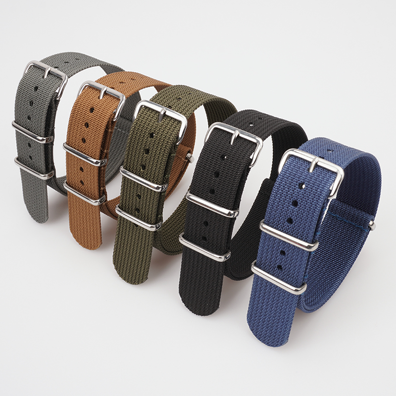 Ribbed Nylon Strap For Seiko M - Nylon Nato Strap ulasan dan harga