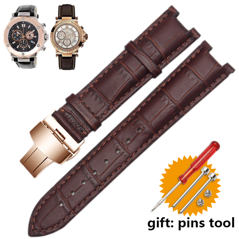 Notched Genuine Leather Watch  - Smartwatch Guess ulasan dan harga