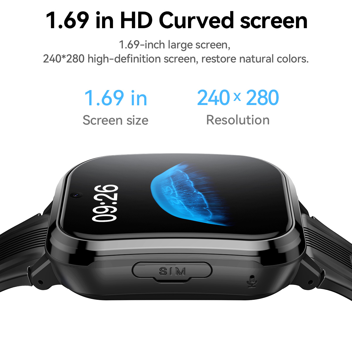 HOCO Y108 1.69inch HD LCD Curv - Smartwatch Id ulasan dan harga