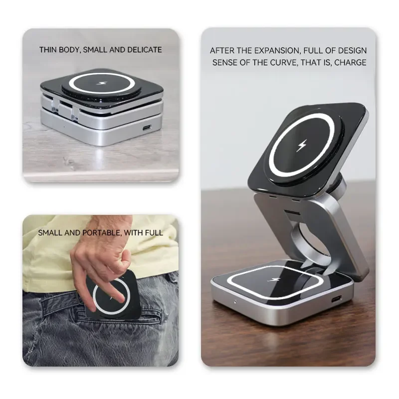 30W Magnetic Wireless Charger  - Watch Charger Cable ulasan dan harga
